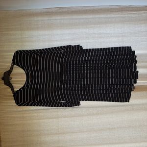 Womens striped swing dress by Arizona Jean Co